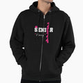 Senior 2024 Mommy Graduate Heart Class Hoodie - Minimalist Print Unisex - T-Shirt, Sweatshirt, Hoodie