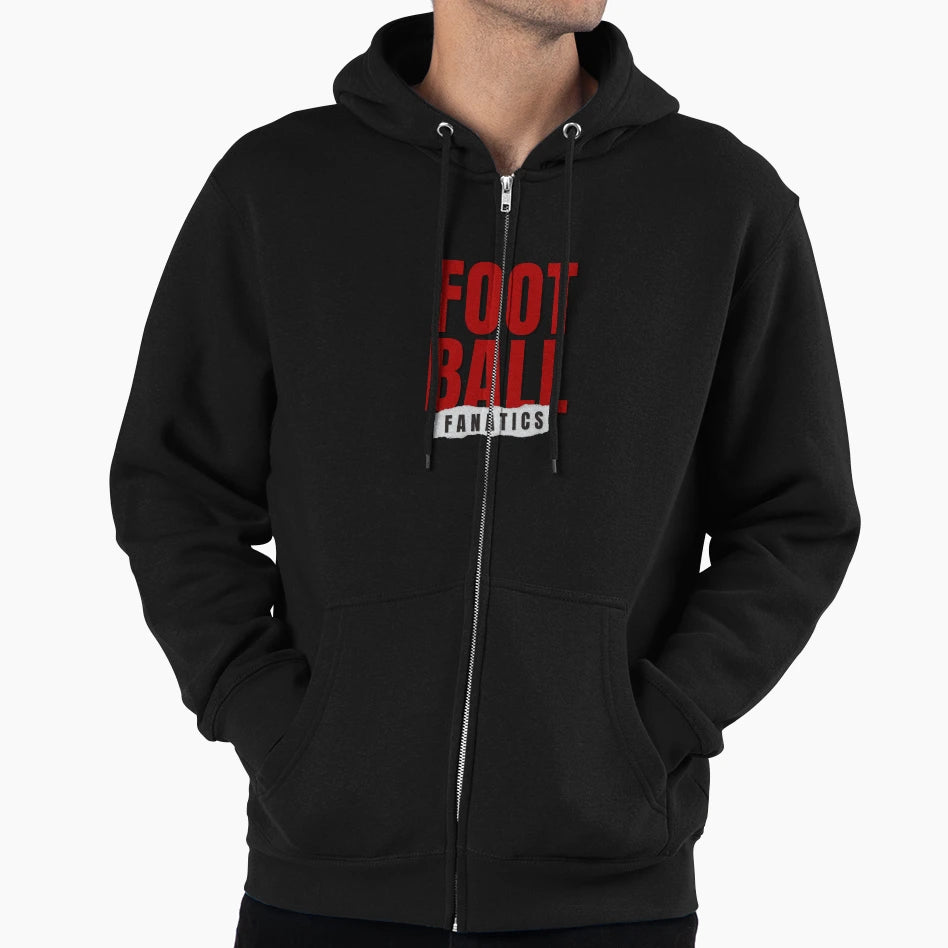 Football Fanatics Hoodie - Minimalist Print Men Women - T-Shirt, Sweatshirt, Hoodie