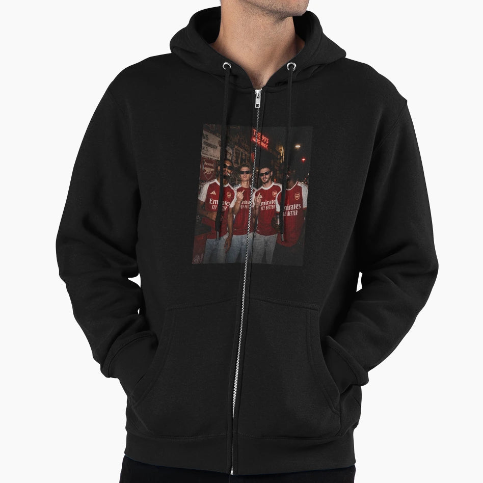 Arsenal Players Hoodie - Fun Novelty Design for Adults - T-Shirt, Sweatshirt, Hoodie
