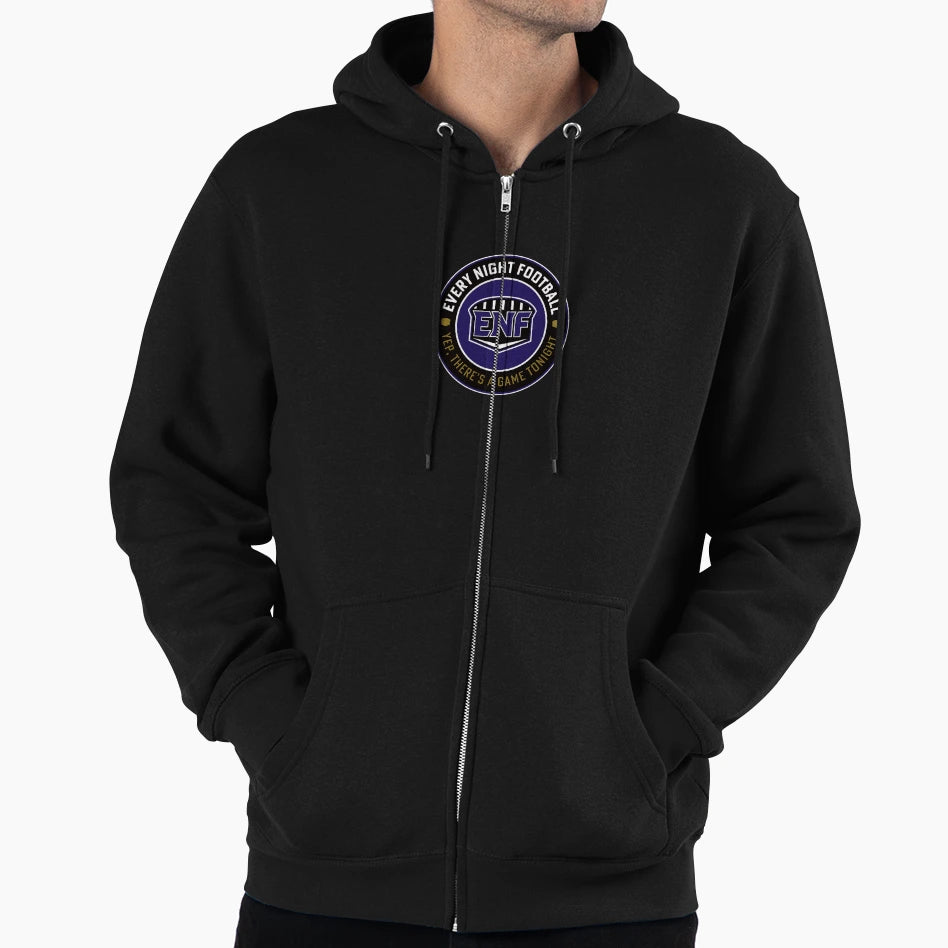 Every Night Football Circular Slogan Hoodie - Aesthetic Graphic Men Women - T-Shirt, Sweatshirt, Hoodie