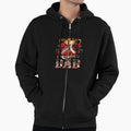 Football Dad Western Sport Lover Happy Hoodie - Minimalist Print Men Women - T-Shirt, Sweatshirt, Hoodie
