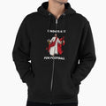 Sundays Are Football Hoodie - Minimalist Print for Adults - T-Shirt, Sweatshirt, Hoodie