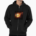 Flaming Ball Hoodie - Novelty Apparel Men Women - T-Shirt, Sweatshirt, Hoodie