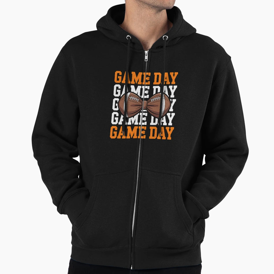 Football Bow Power Hoodie - Graphic Print Men Women - T-Shirt, Sweatshirt, Hoodie