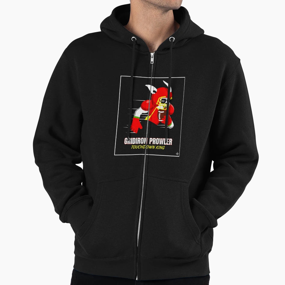 Gridiron Prowler Funny Football Hoodie - Casual Everyday Wear Unisex - T-Shirt, Sweatshirt, Hoodie