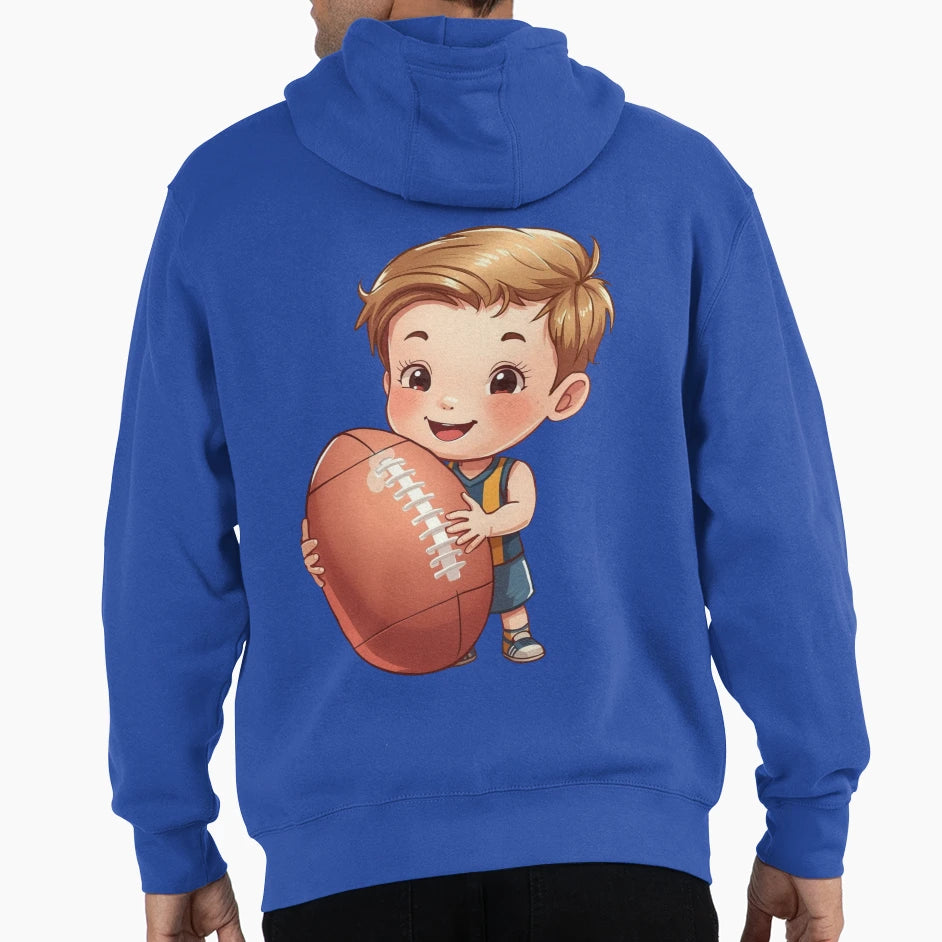 Fun And Energetic Australian Footy Hoodie - Trendy Graphic for Adults - T-Shirt, Sweatshirt, Hoodie
