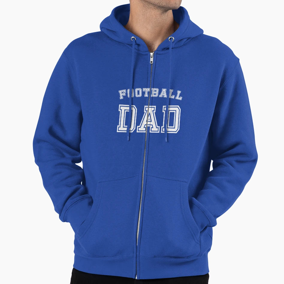 Football Dad Gift Proud Father T-Shirt - Aesthetic Graphic Men Women - T-Shirt, Sweatshirt, Hoodie