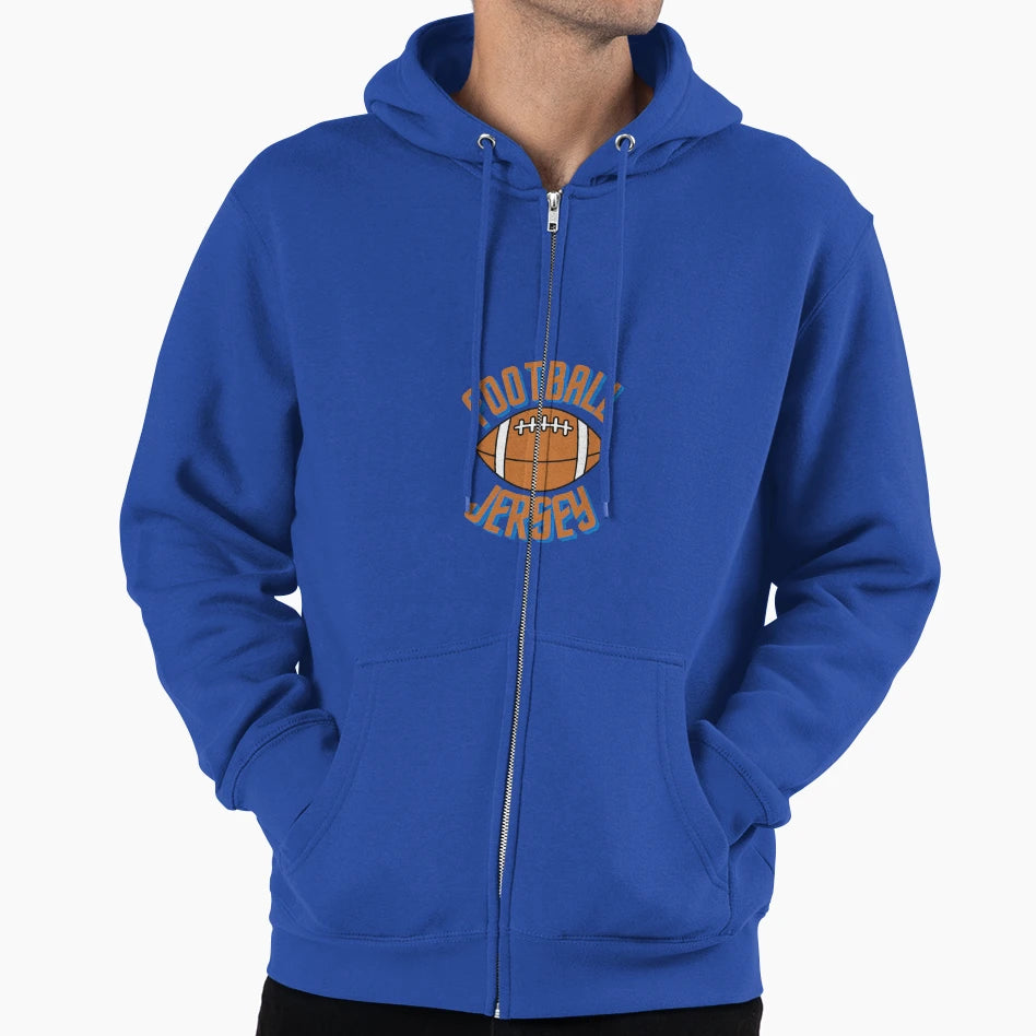 Football Jersey Hoodie - Streetwear Style Men Women - T-Shirt, Sweatshirt, Hoodie