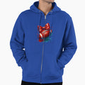 Sparkly Red Football Sequin Bow And Hoodie - Unique Graphic Men Women - T-Shirt, Sweatshirt, Hoodie
