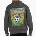 Football Fever Cartoon Stadium Mascot Hoodie - Aesthetic Graphic Men Women - T-Shirt, Sweatshirt, Hoodie