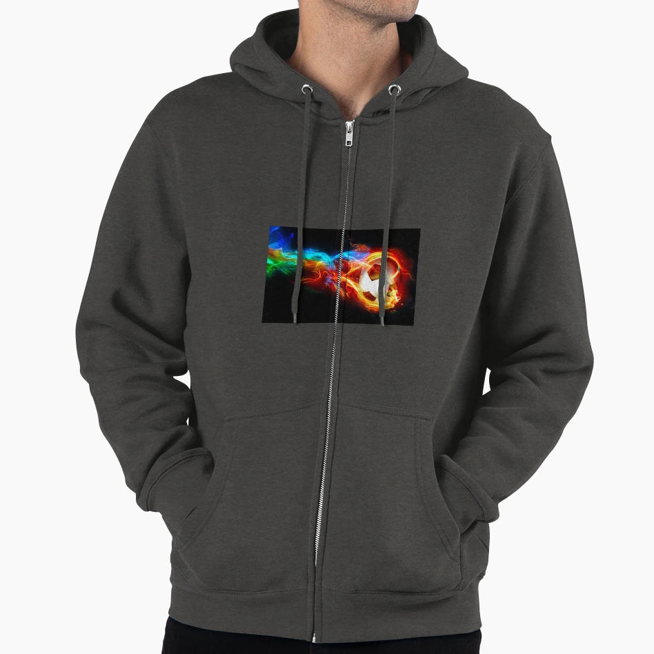 Soccer Fire Hoodie - Casual Everyday Wear Unisex - T-Shirt, Sweatshirt, Hoodie