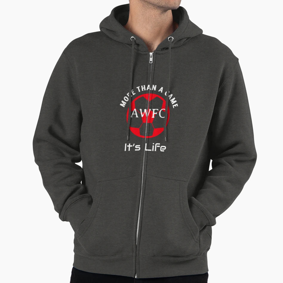 More Than Game Its Life Awfc Arsenal Hoodie - Trendy Graphic Men Women - T-Shirt, Sweatshirt, Hoodie