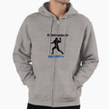 Quarterback Security Blue Hoodie - Aesthetic Graphic for Adults - T-Shirt, Sweatshirt, Hoodie