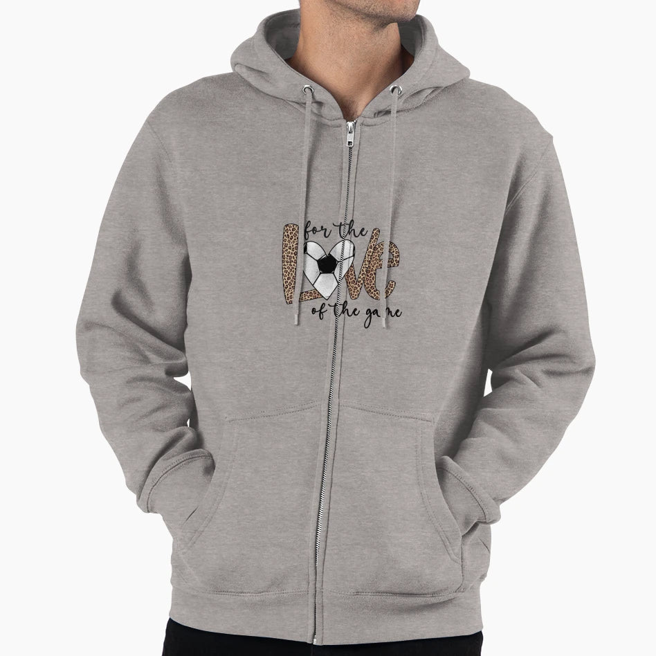 Soccer Love Game Hoodie - Graphic Print for Adults - T-Shirt, Sweatshirt, Hoodie