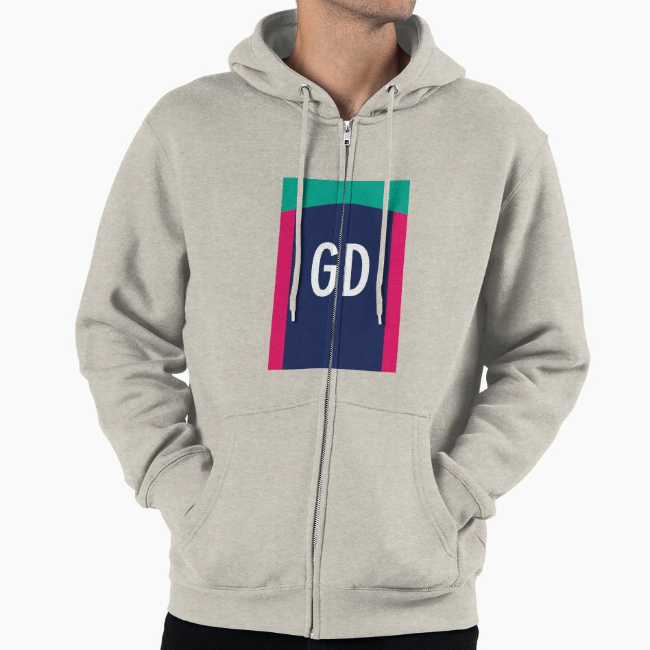 Melbourne Vixens Bib Goal Defence Hoodie - Graphic Print Men Women - T-Shirt, Sweatshirt, Hoodie