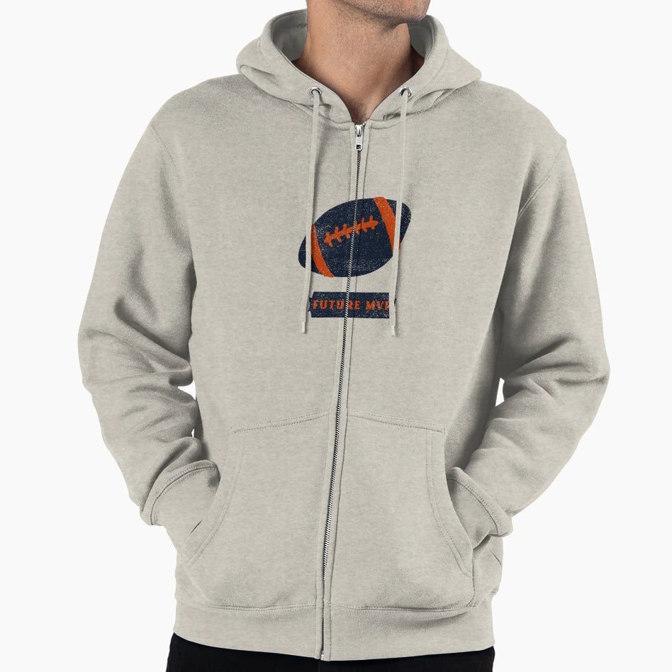 Chicago Football Future Mvp Game Day Hoodie - Aesthetic Graphic for Adults - T-Shirt, Sweatshirt, Hoodie