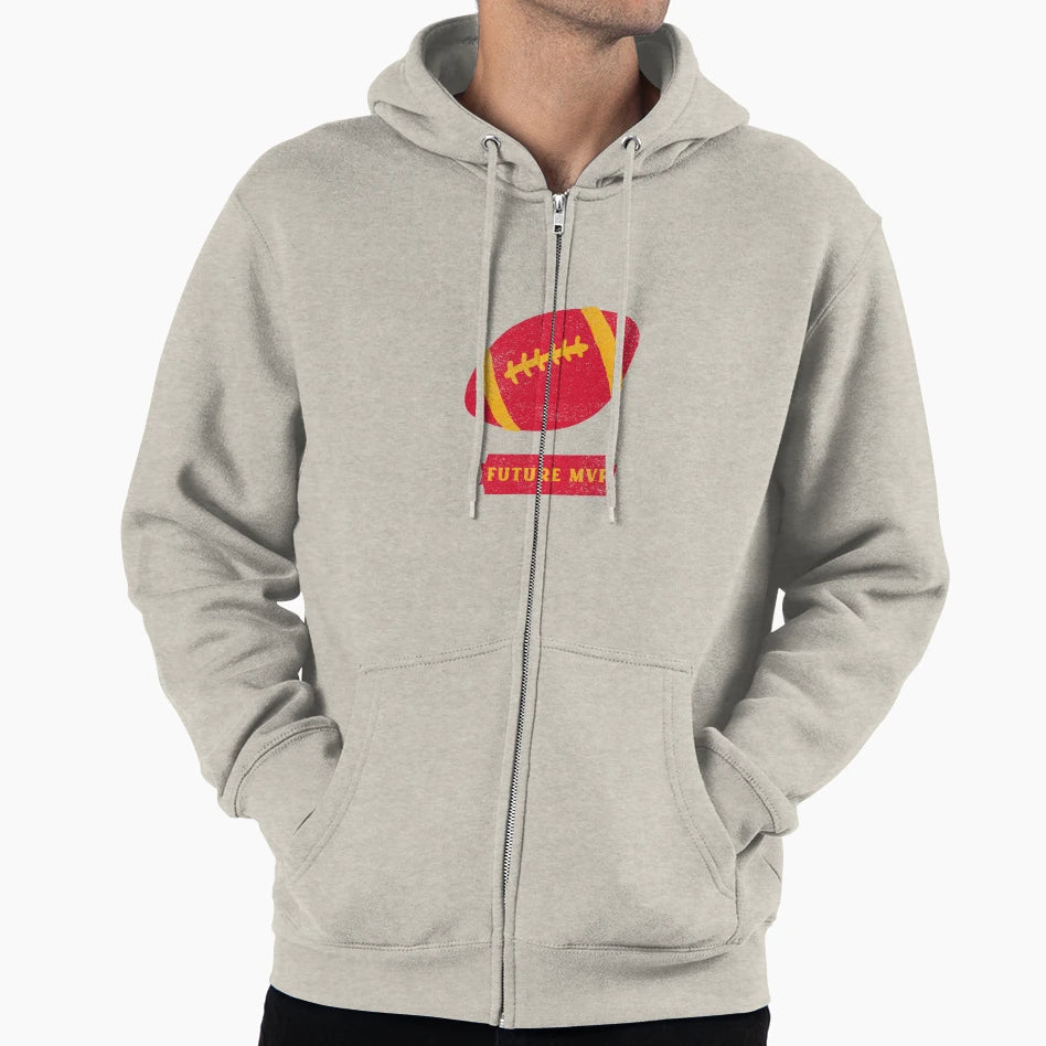 Kansas City Football Future Mvp Game Hoodie - Minimalist Print for Adults - T-Shirt, Sweatshirt, Hoodie