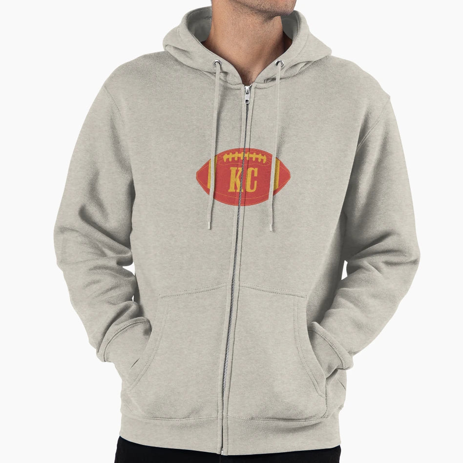 Kc Chiefs Football Hoodie - Fun Novelty Design for Adults - T-Shirt, Sweatshirt, Hoodie