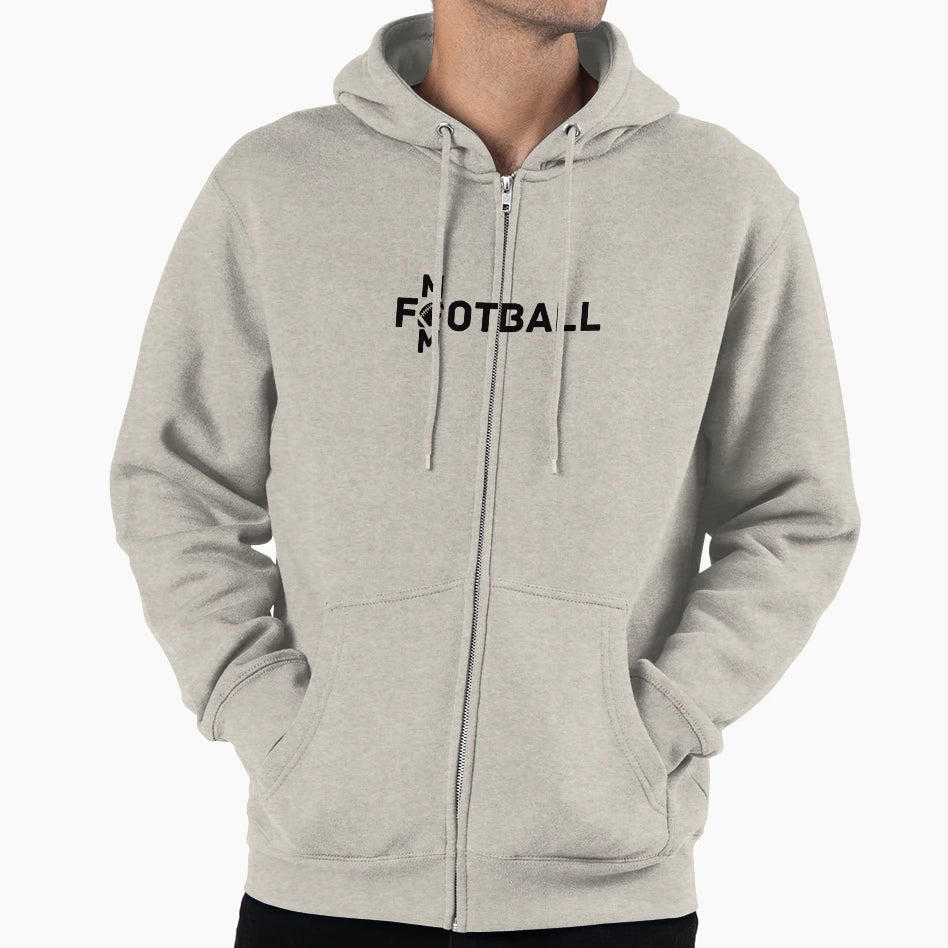 Football Mom Hoodie - Fun Novelty Design for Adults - T-Shirt, Sweatshirt, Hoodie