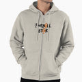 Football Star Hoodie - Minimalist Print Men Women - T-Shirt, Sweatshirt, Hoodie
