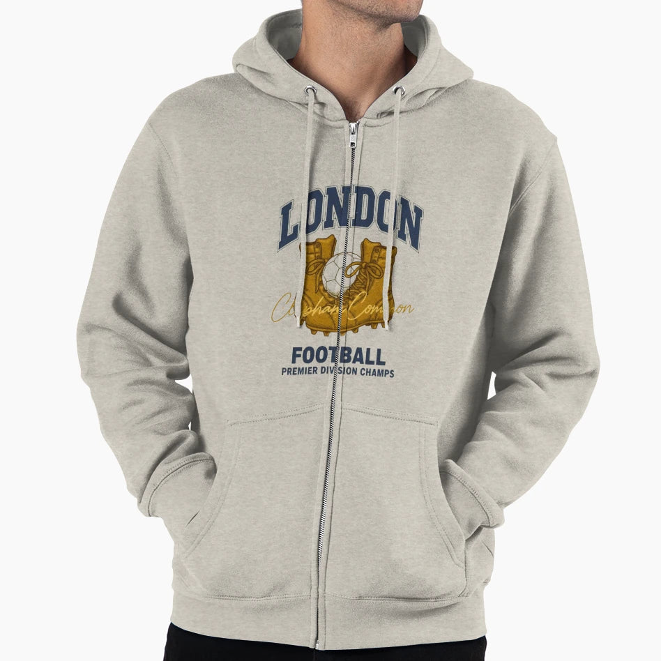 Football Logo Hoodie - Streetwear Style Unisex - T-Shirt, Sweatshirt, Hoodie