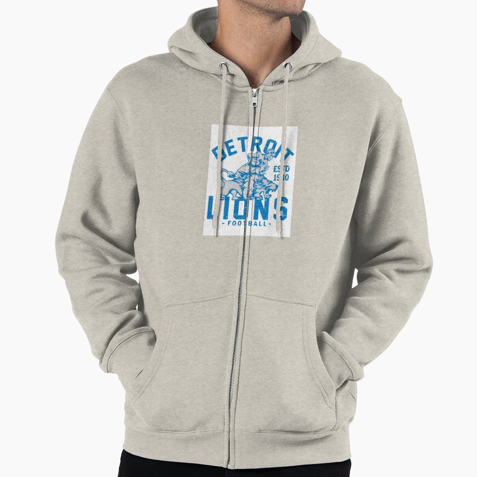Detroit Lions Football Hoodie - Streetwear Style for Adults - T-Shirt, Sweatshirt, Hoodie