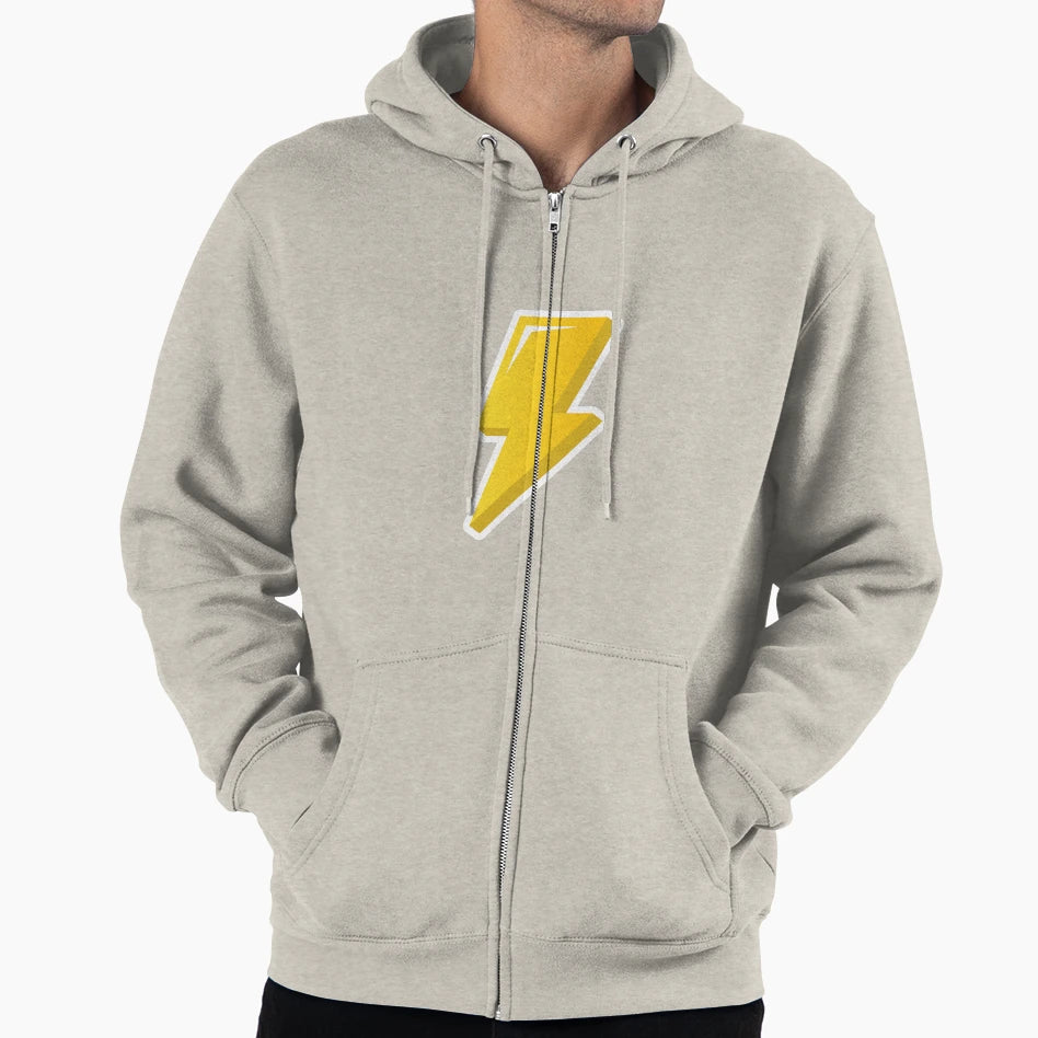 Lightning Hoodie - Custom Art Print Men Women - T-Shirt, Sweatshirt, Hoodie
