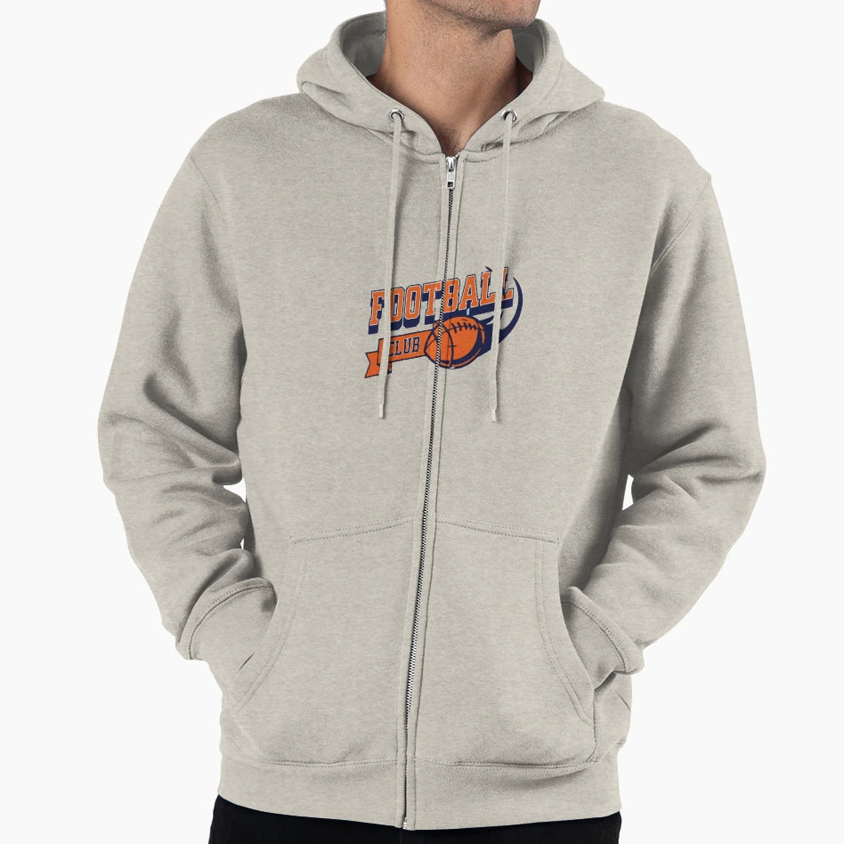 Football Club Hoodie - Graphic Print Men Women - T-Shirt, Sweatshirt, Hoodie