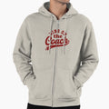 Dibs Coach American Football Hoodie - Minimalist Print Unisex - T-Shirt, Sweatshirt, Hoodie
