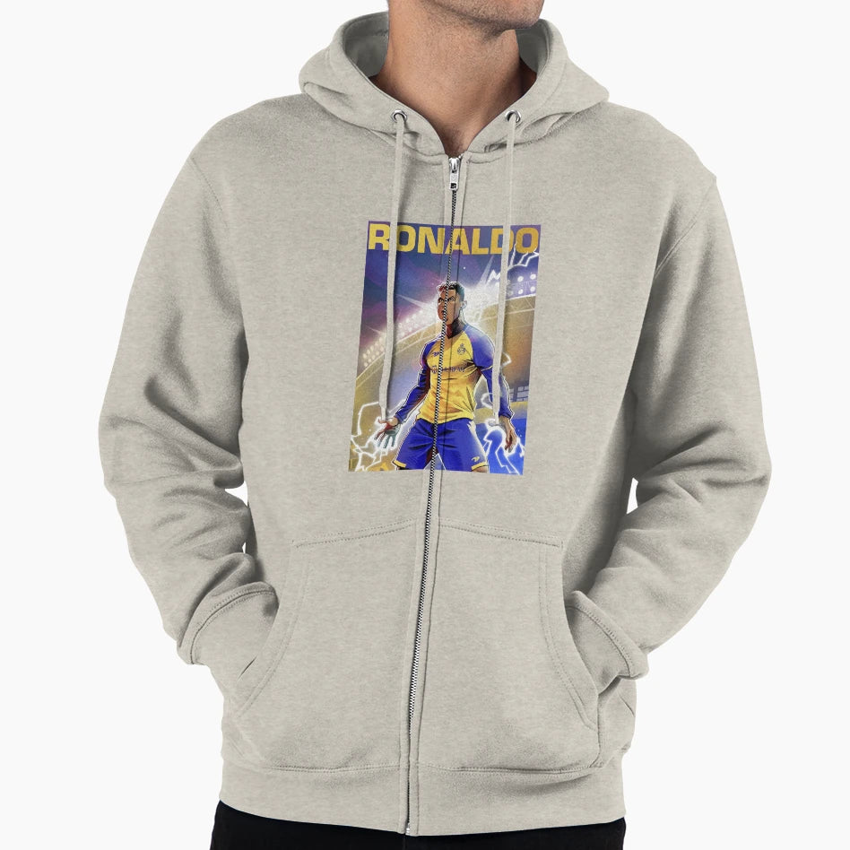 Ronaldo Al Nassr Football Club Hoodie - Streetwear Style Unisex - T-Shirt, Sweatshirt, Hoodie