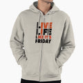 Friday Feeling Every Day Hoodie - Unique Graphic Unisex - T-Shirt, Sweatshirt, Hoodie