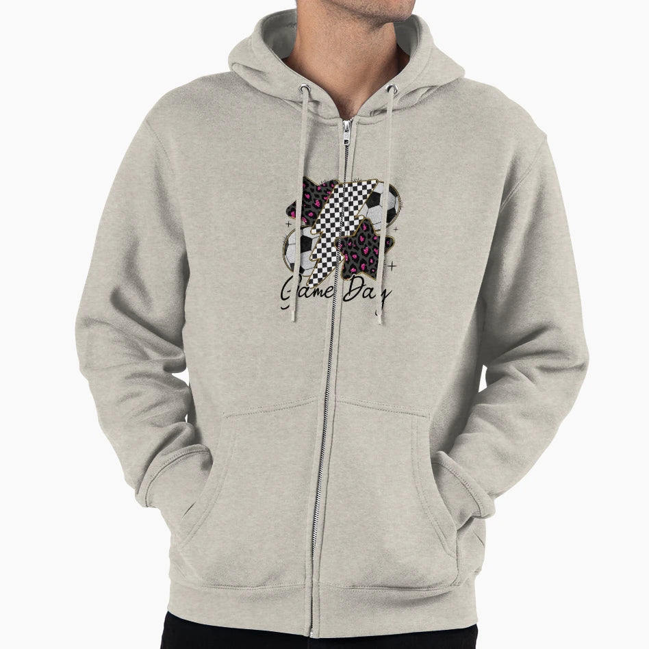 Game Day Soccer Hoodie - Streetwear Style Men Women - T-Shirt, Sweatshirt, Hoodie