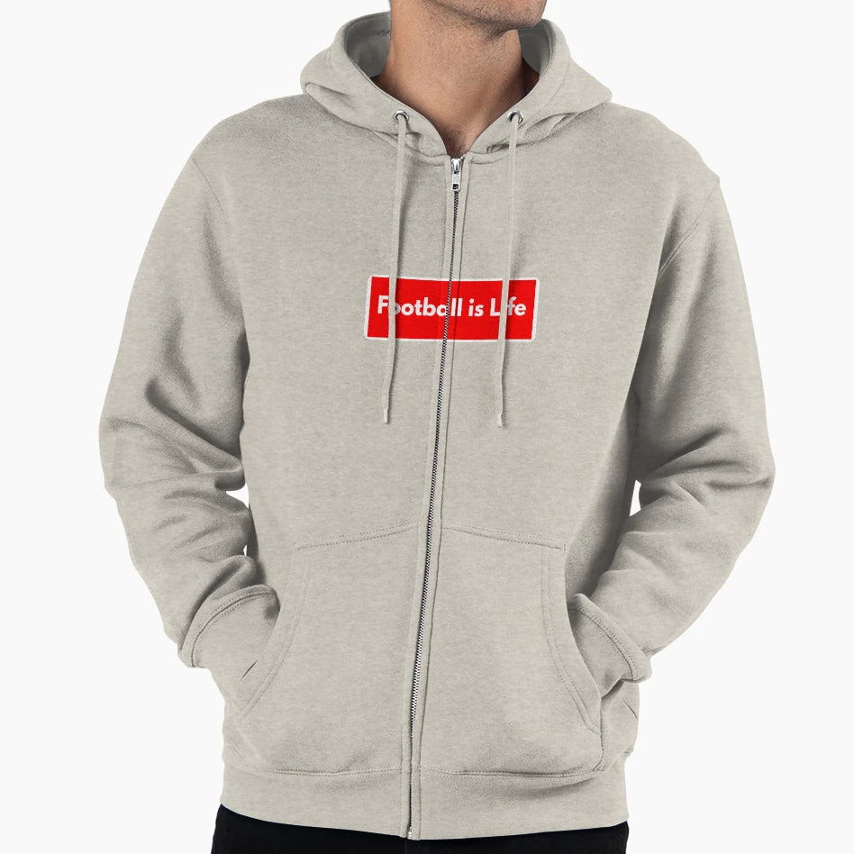 Football Is Life Hoodie - Aesthetic Graphic Men Women - T-Shirt, Sweatshirt, Hoodie