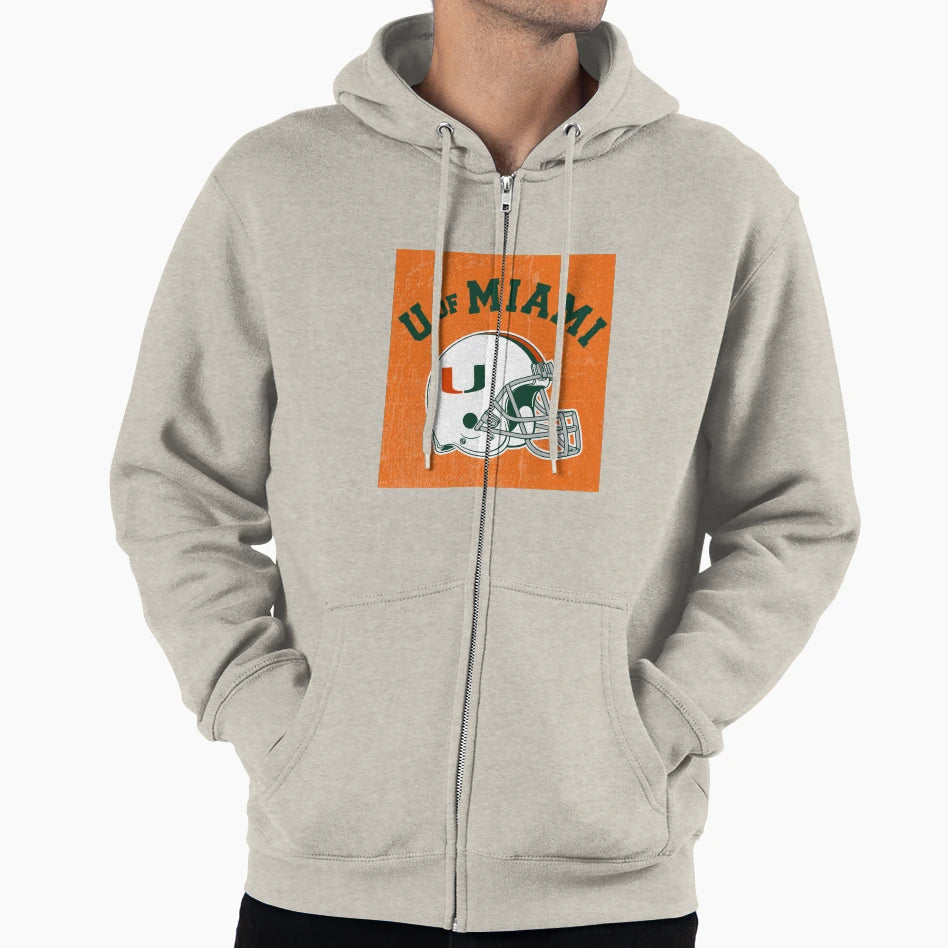 University Miami Tailgate Hoodie - Fun Novelty Design Unisex - T-Shirt, Sweatshirt, Hoodie