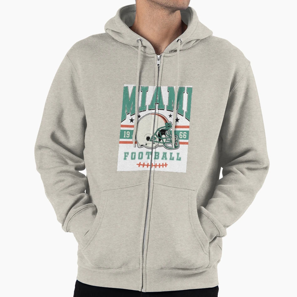 Miami Dolphins Hoodie - Custom Art Print Unisex - T-Shirt, Sweatshirt, Hoodie