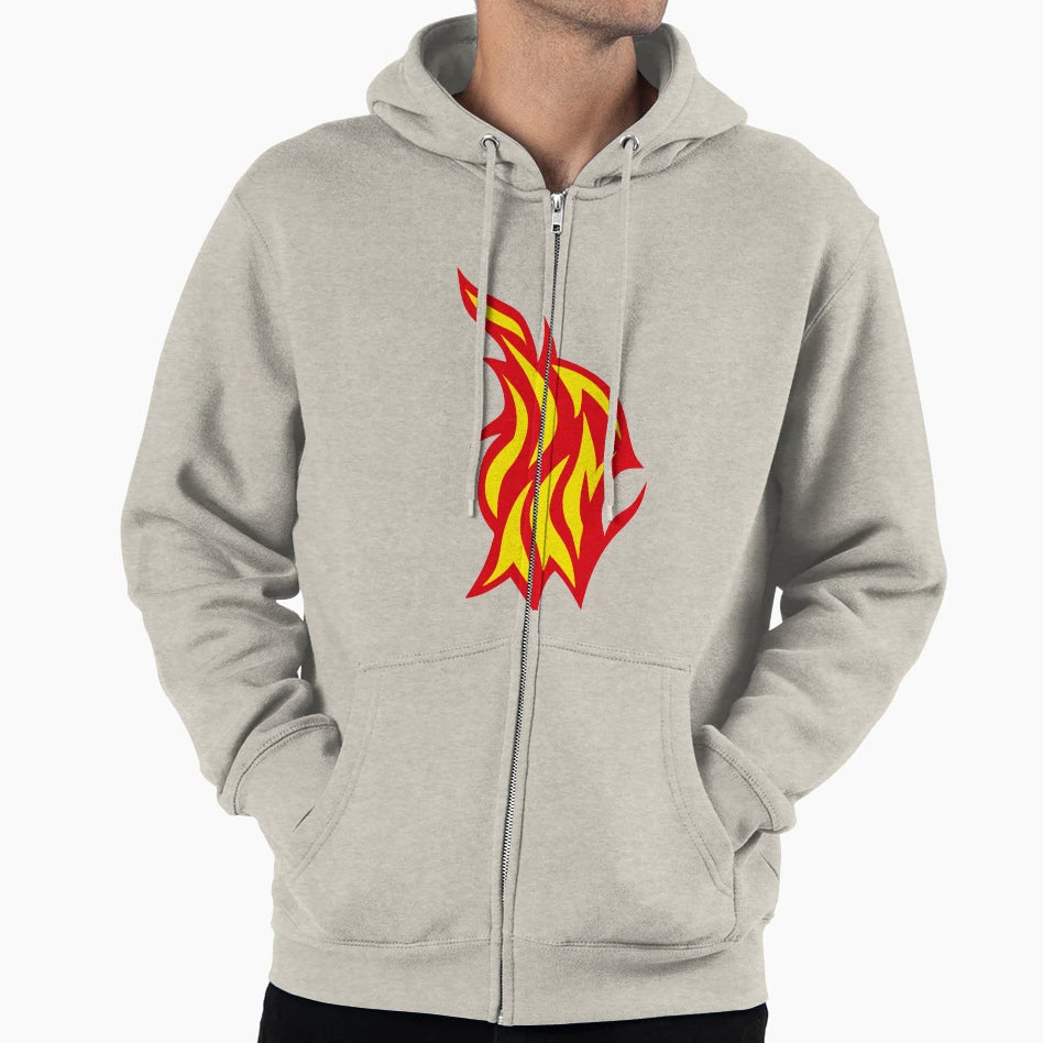 Flame Fire Hoodie - Casual Everyday Wear for Adults - T-Shirt, Sweatshirt, Hoodie