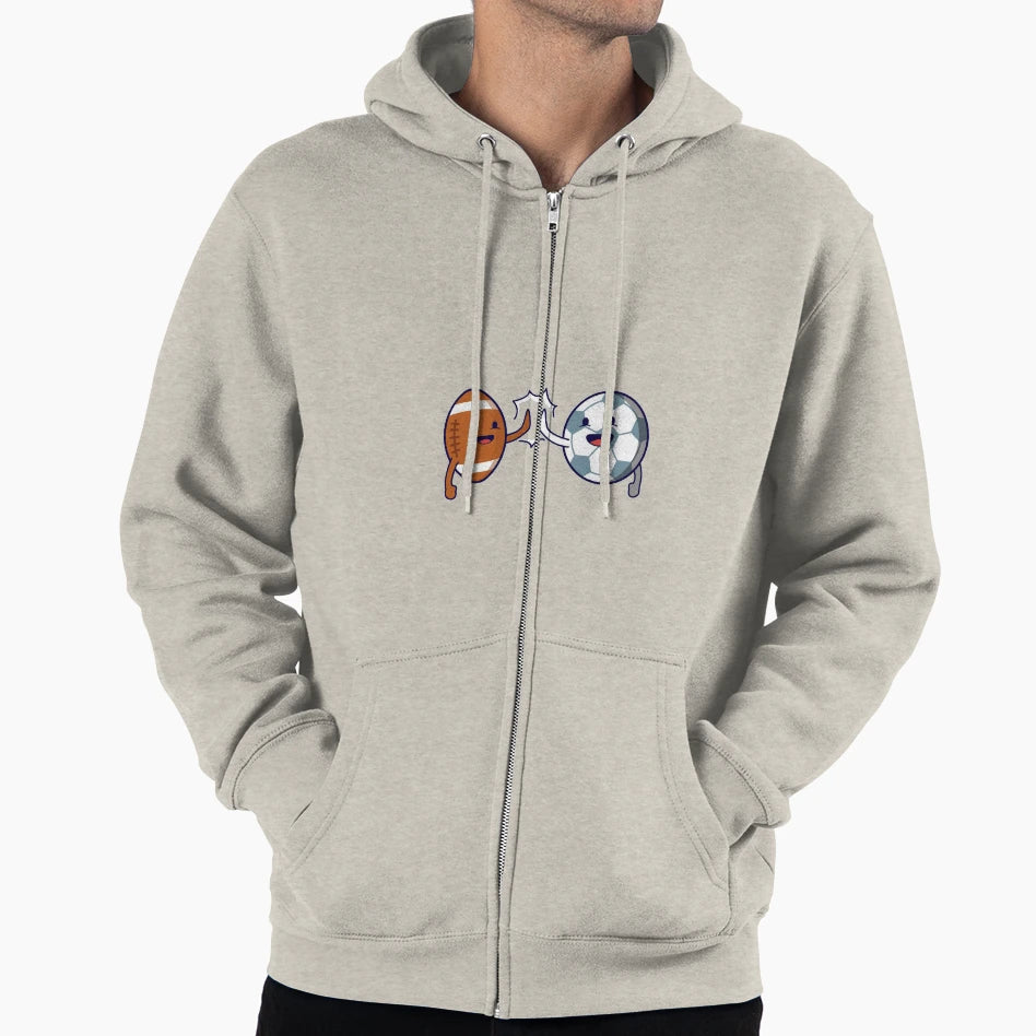 Football Football Hoodie - Graphic Print for Adults - T-Shirt, Sweatshirt, Hoodie