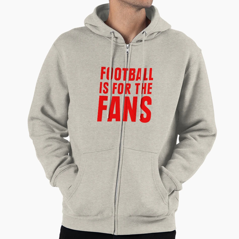 Football Is Fans Hoodie - Fun Novelty Design Men Women - T-Shirt, Sweatshirt, Hoodie