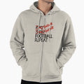Football Football Football Repeat Hoodie - Custom Art Print for Adults - T-Shirt, Sweatshirt, Hoodie