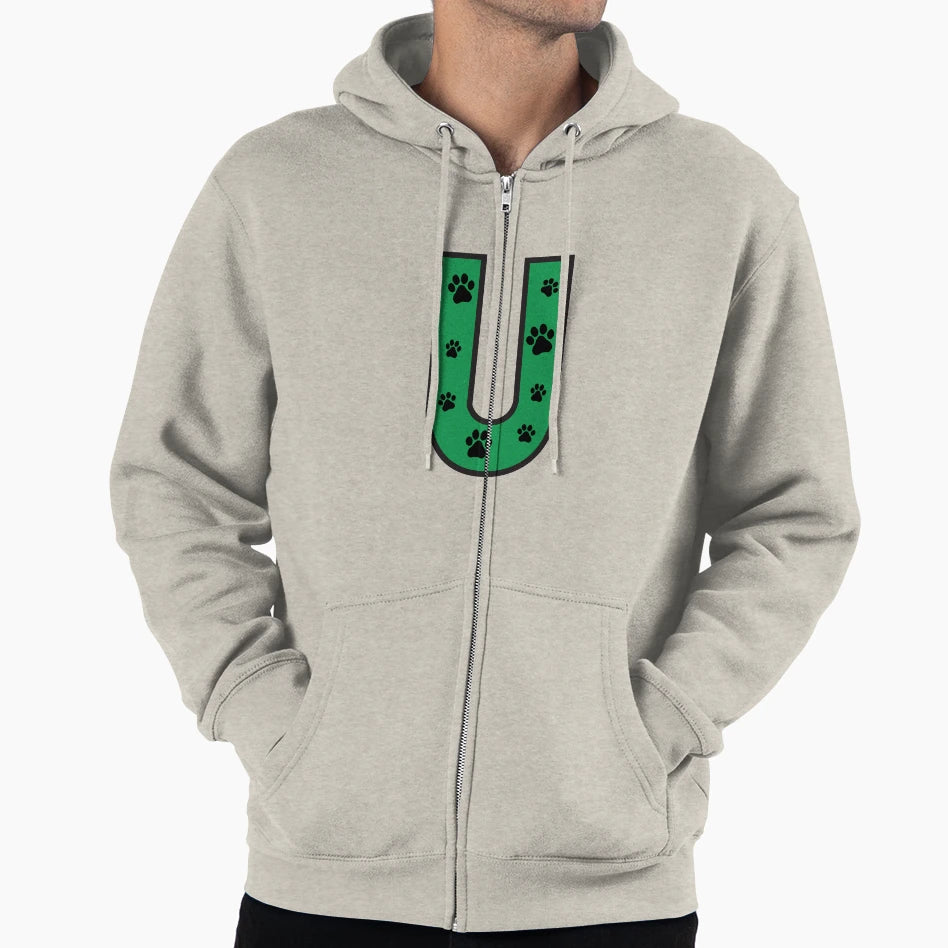 Paw Alphabet Hoodie - Aesthetic Graphic for Adults - T-Shirt, Sweatshirt, Hoodie