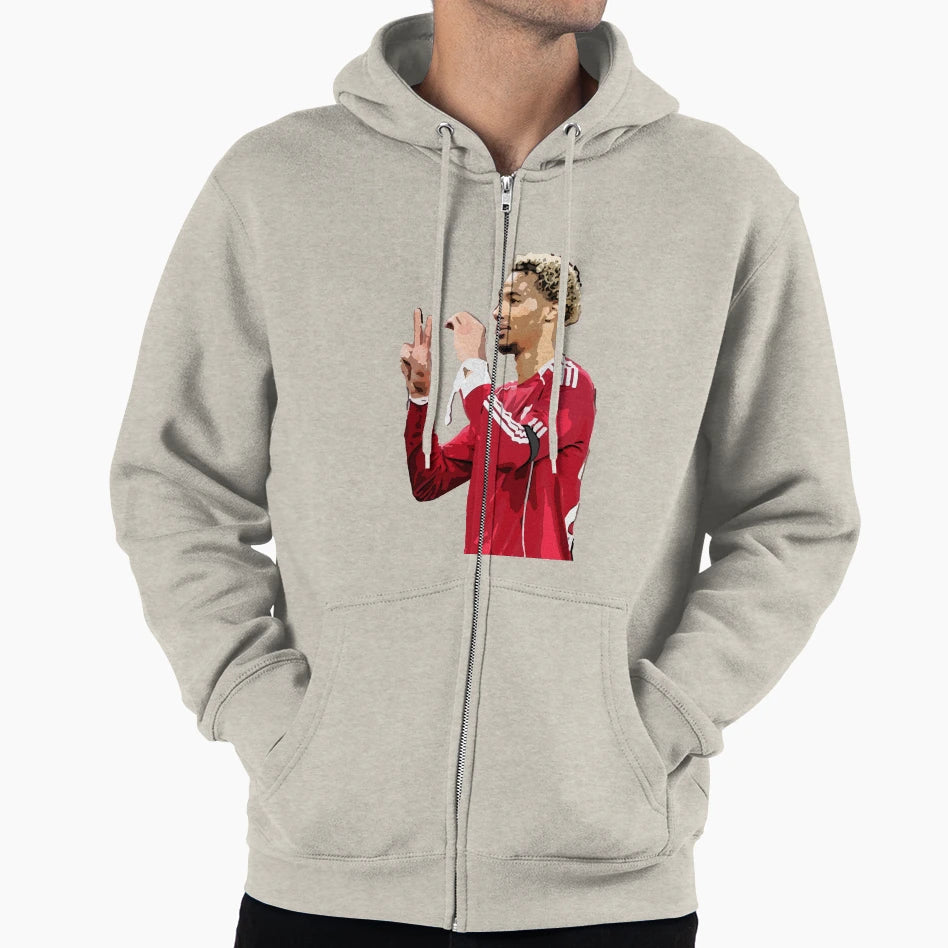 Hugo Ekitike Hoodie - Novelty Apparel for Adults - T-Shirt, Sweatshirt, Hoodie