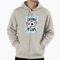Football Is Life Hoodie - Fun Novelty Design for Adults - T-Shirt, Sweatshirt, Hoodie