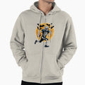Football Skeleton Halloween Hoodie - Aesthetic Graphic Unisex - T-Shirt, Sweatshirt, Hoodie