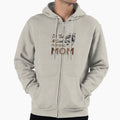Loud Football Mom Hoodie - Novelty Apparel Unisex - T-Shirt, Sweatshirt, Hoodie