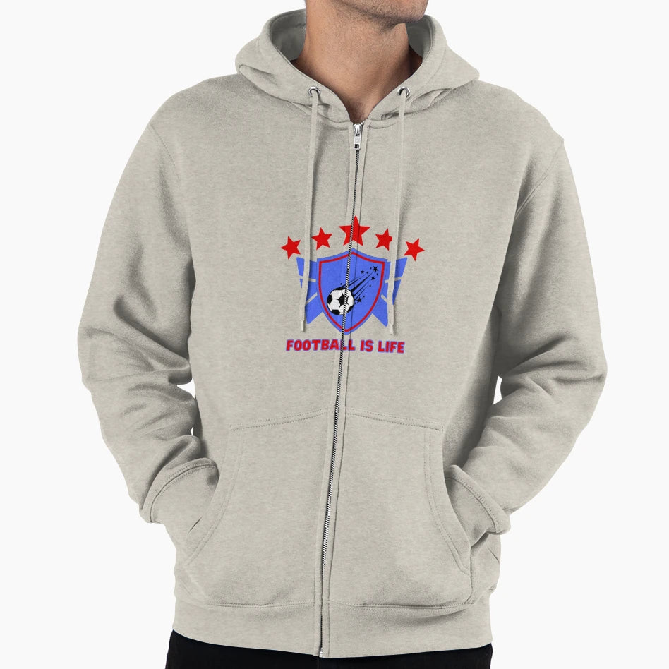 Football Is Life Coach Lasso Hoodie - Minimalist Print Unisex - T-Shirt, Sweatshirt, Hoodie