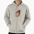 Flaming Football Energy Hoodie - Aesthetic Graphic for Adults - T-Shirt, Sweatshirt, Hoodie