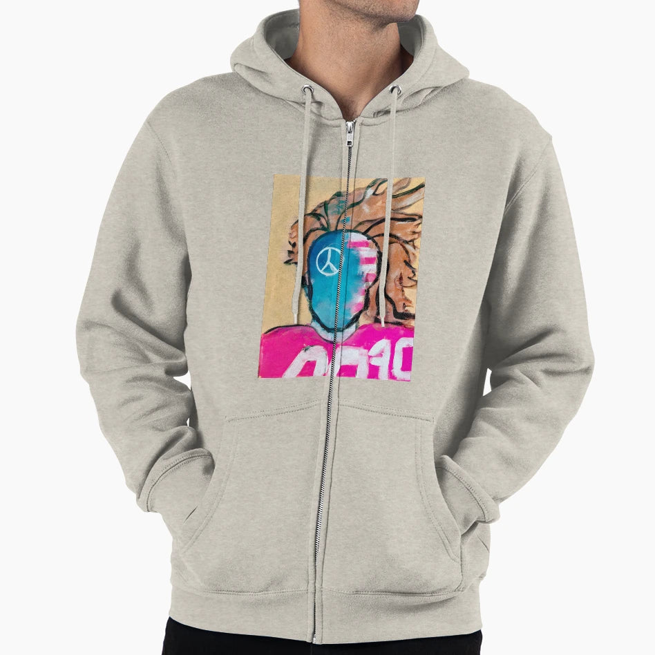 Warrior Spirit Art Peace And Patriotism Hoodie - Novelty Apparel Unisex - T-Shirt, Sweatshirt, Hoodie