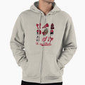 Atlanta Football Coquette Bow Hoodie - Novelty Apparel for Adults - T-Shirt, Sweatshirt, Hoodie