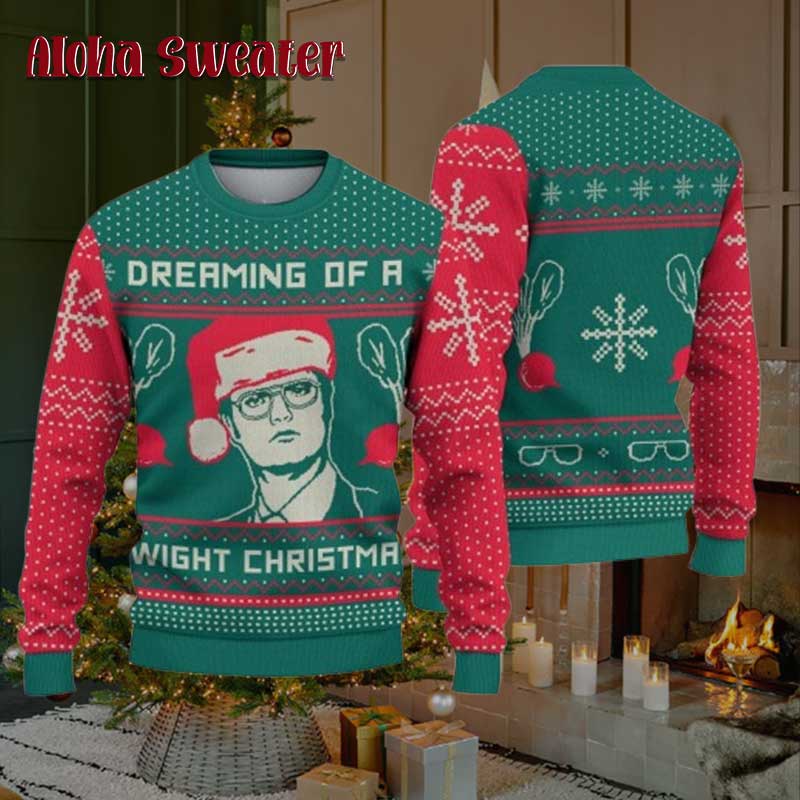 The Office Michael Scott Santa Mike Ugly Christmas Sweater product image 3