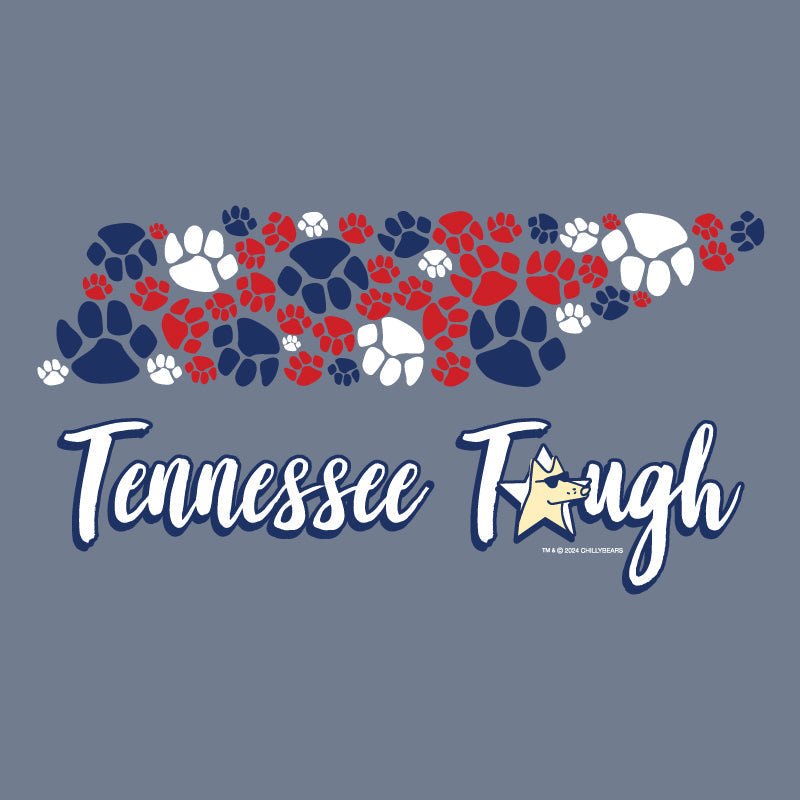 Teddy The Dog Tennessee Tough Hurricane Relief - Adult & Kids T-Shirts, Sweatshirts & Hoodies apparel design preview 2